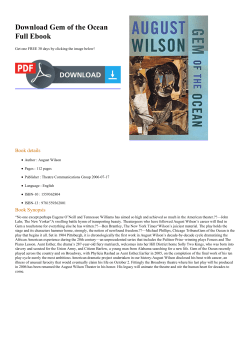 Gem of the Ocean Full Ebook