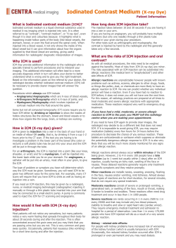 If you need an ICM injection, this may be given by - Eastwood x