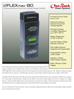 Increases PV Array Output by up to 30% Advanced
