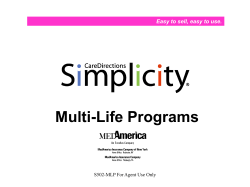 Simplicity Multilife Training
