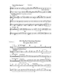2 8 8 4 ISU Big Red Marching Machine Pre