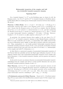 Holomorphic isometries of the complex unit ball into