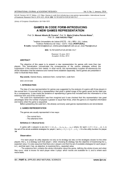 games in code form-introducing a new games