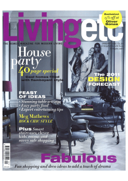 Front cover Jan 2011.jpg - Sebastian Conran | Associates