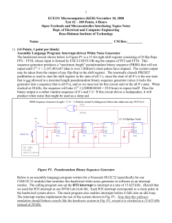 ECE331 Microcomputers (KEH) - Rose