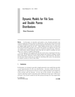Dynamic Models for File Sizes and Double Pareto