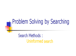 Search Methods_Uninformed search