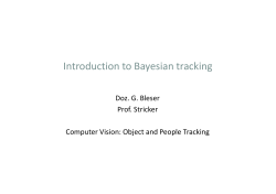 Introduction to Bayesian tracking