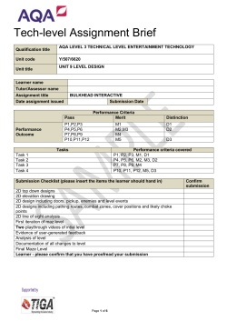 Assignment Brief