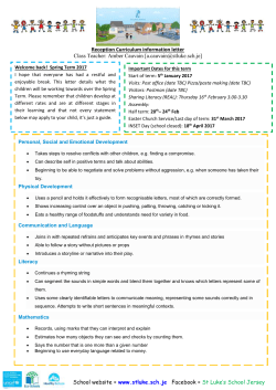 2017 - Spring Curriculum Letter - Rec DOCX File