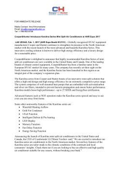 The Karolina series from Cooper and Hunter boasts of