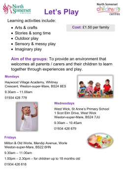 Let`s Play - Open Objects