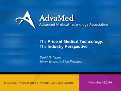 The Price of Medical Technology