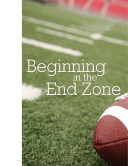 Beginning in the End Zone - Alicea Jones Writing Services