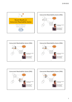 Recent Results on Concurrent Reachability Games