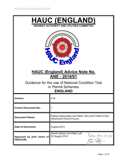 hauc - Essex Highways