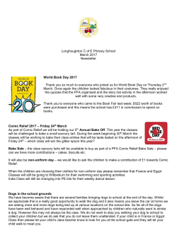 March Newsletter 2017 - Longhoughton C of E First School