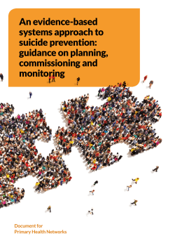 An evidence-based systems approach to suicide prevention