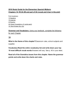 Review Packet Answer Key