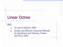 Linear Octree