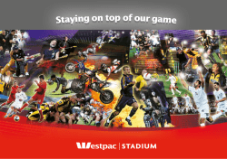 Staying on top of our game