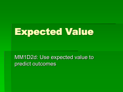 Expected Value