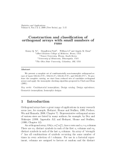 Construction and classification of orthogonal arrays with small