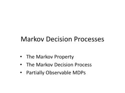 Markov Decision Processes