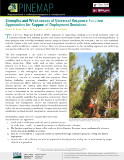 Strengths and Weaknesses of Universal Response Function