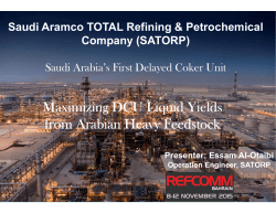 Maximizing Maximizing DCU Liquid DCU Liquid DCU Liquid Yields