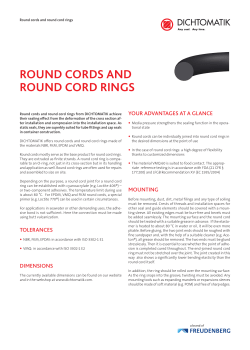 round cords and round cord rings