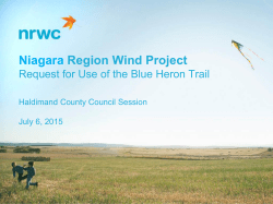 Niagara Region Wind Corporation