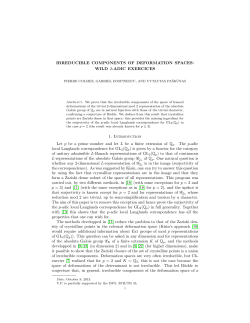 IRREDUCIBLE COMPONENTS OF DEFORMATION SPACES: WILD