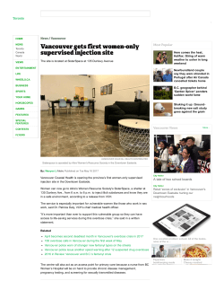 Metro News - Vancouver gets first women