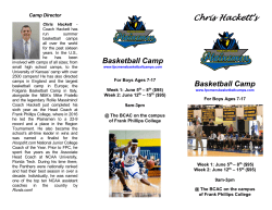 Chris Hackett`s Basketball Camp