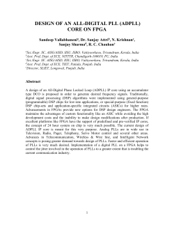 IP CORE DEISGN USING XILINX FPGA: DESIGN OF AN ALL