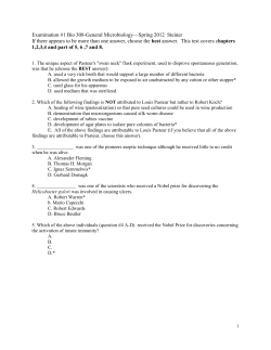 Test 1 BIO 308 Spring 2012
