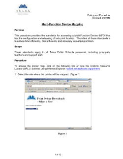 Mapping A Multi Function Device