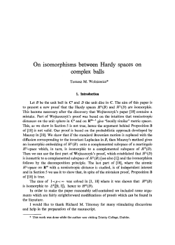 On isomorphisms between Hardy spaces on