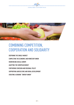 combining competition, cooperation and solidarity