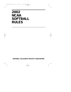 2002 NCAA Softball Rules