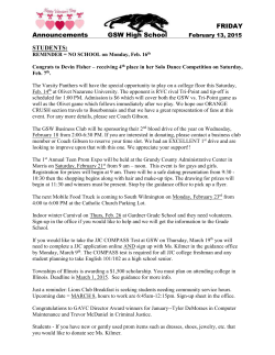 GSW High School - Gardner-South Wilmington High School