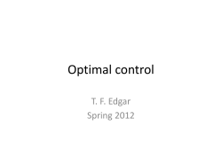 Optimal control 2