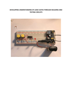 1 x jumper wire from input pin 1 of XOR to input