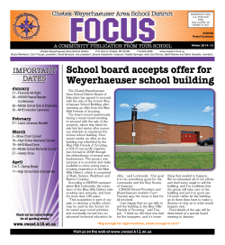 School board accepts offer for Weyerhaeuser school building