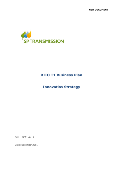 Innovation Strategy - SP Energy Networks
