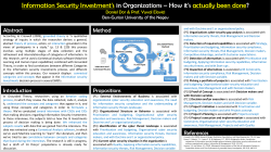Information Security Investment`s