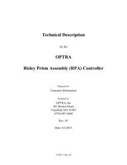 Controller Board Technical Description