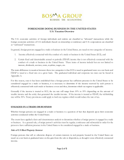 foreigners doing business in the united states