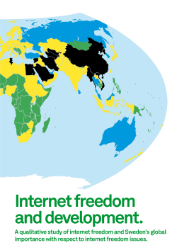 Internet freedom and development.